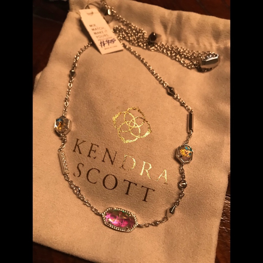 Kendra Scott Maddie necklace - Dichroic Glass